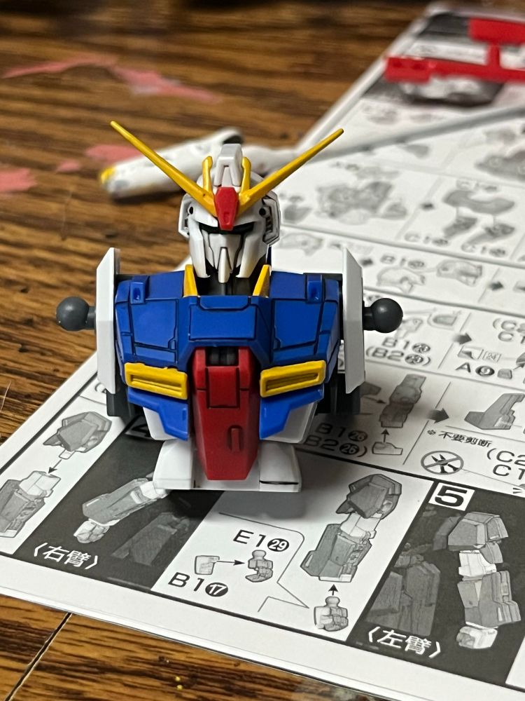 JMS Zeta Body and Head assembled and panel lined