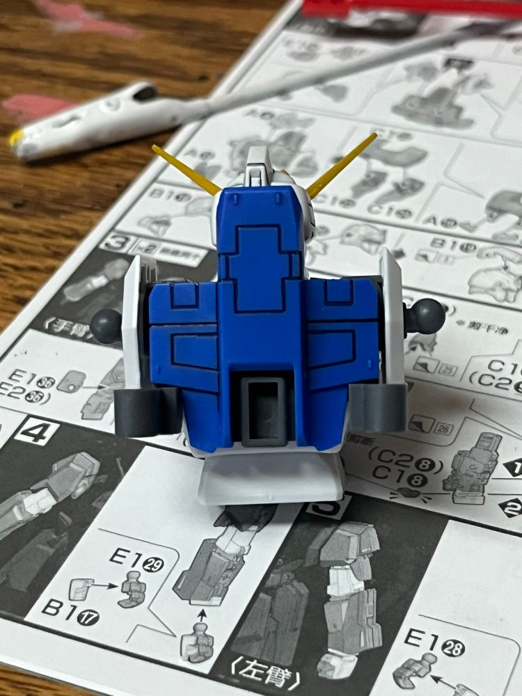 JMS Zeta Body and Head assembled and panel lined