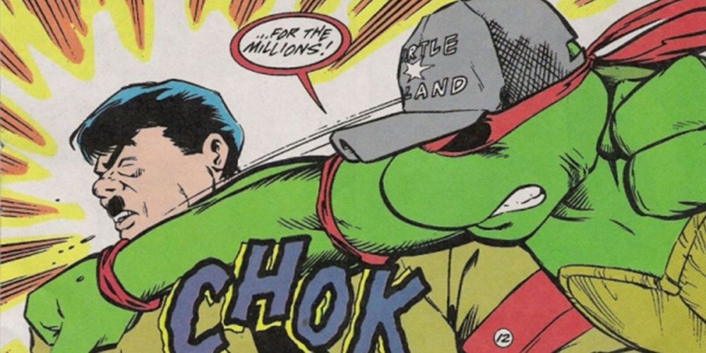 Ninja turtle punch nazi