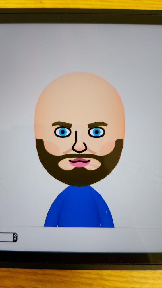 A Mii that looks like that bald JD Vance edit