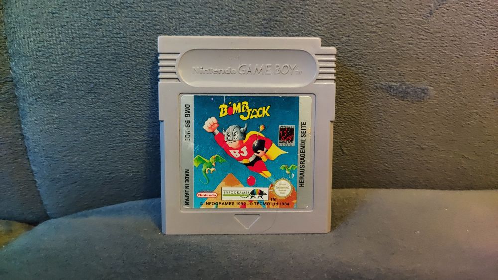 Bomb Jack for the Game Boy.