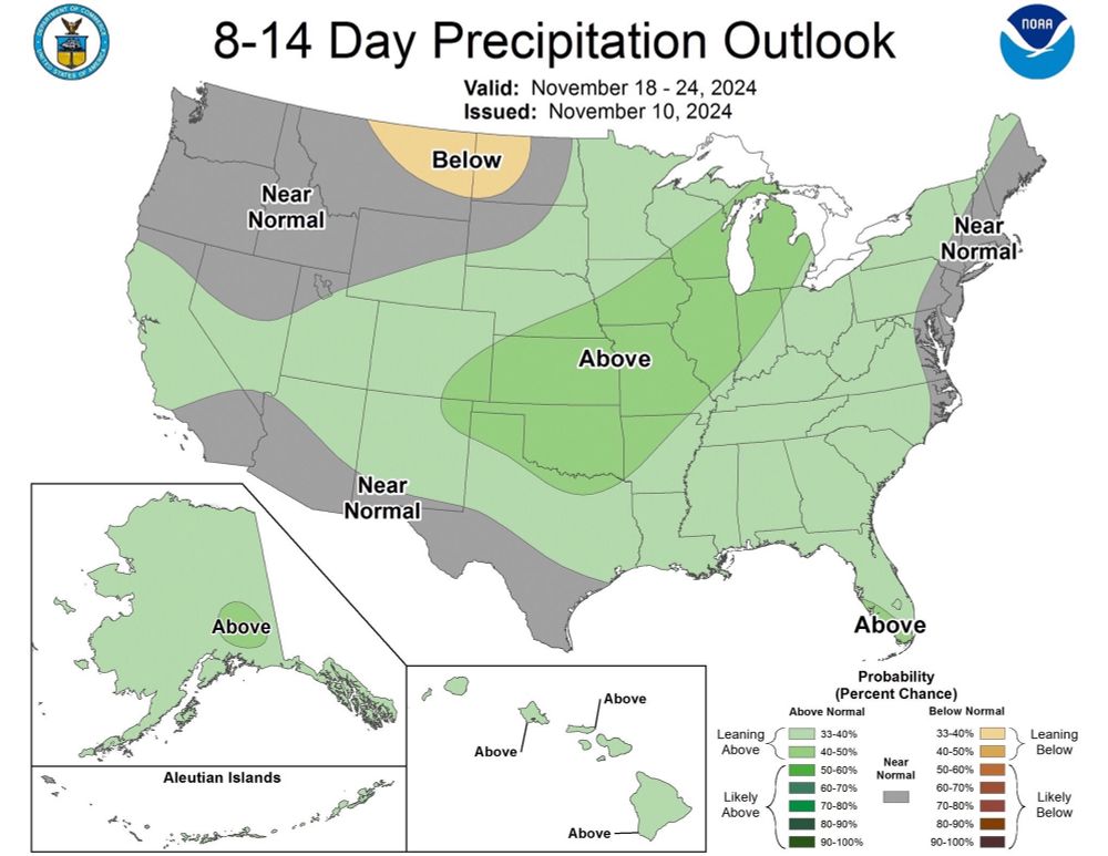 8-14 day precip outlook