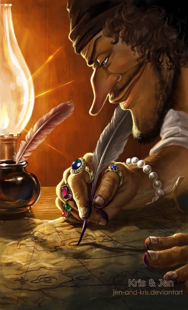 Blackbeard writing meme