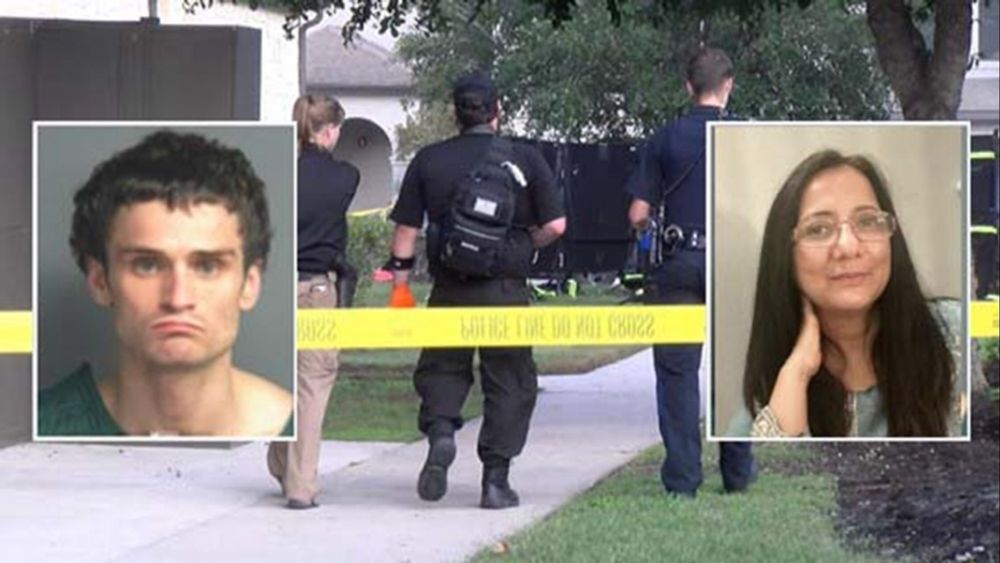 Man charged with murder after woman stabbed to death while sitting at picnic table in Conroe