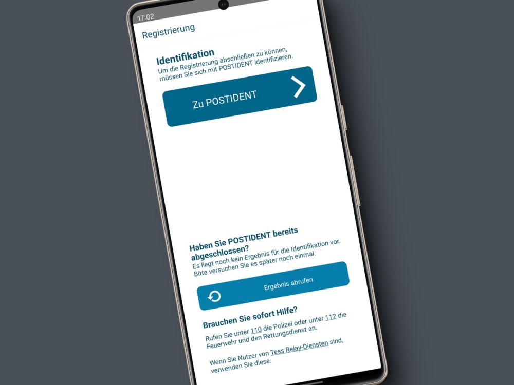 Nora-App: Version 2 der Notruf-App erfordert Postident