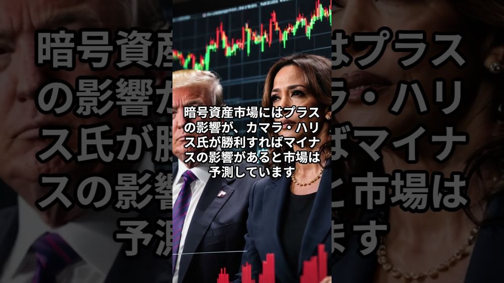 【仮想通貨ニュース】2024/8/14 トランプ氏再選は暗号資産にとって強気材料となる可能性 #投資 #bitcoininvestment #お金