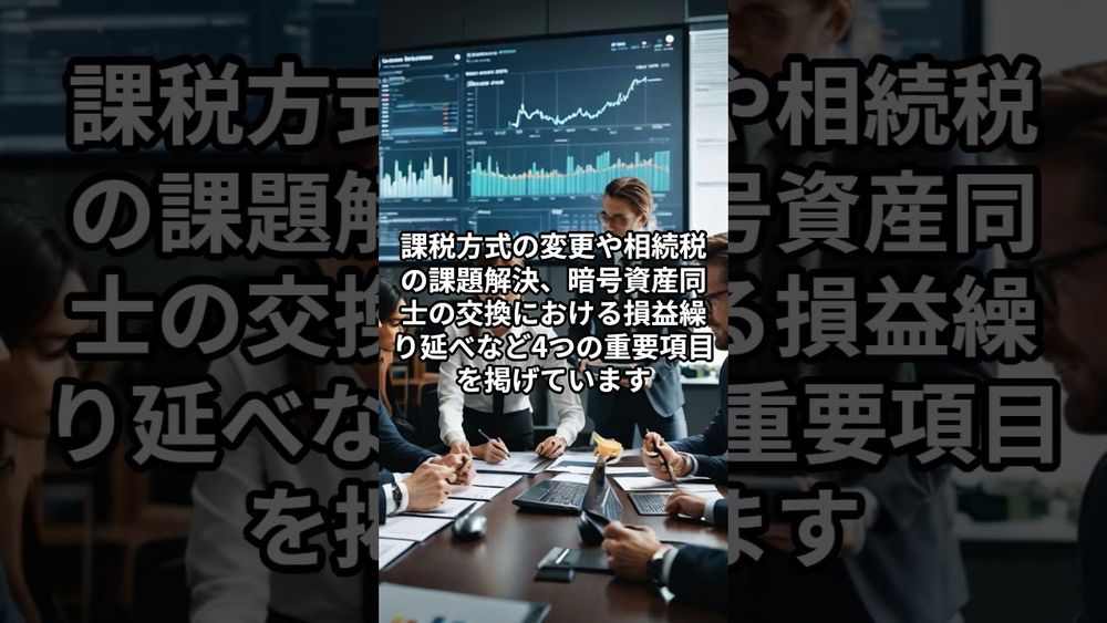 【仮想通貨ニュース】2024/8/30 暗号資産税制改革の最前線　申告分離課税・実現の可能性を探る #投資 #チャットgpt #bitcoininvestment