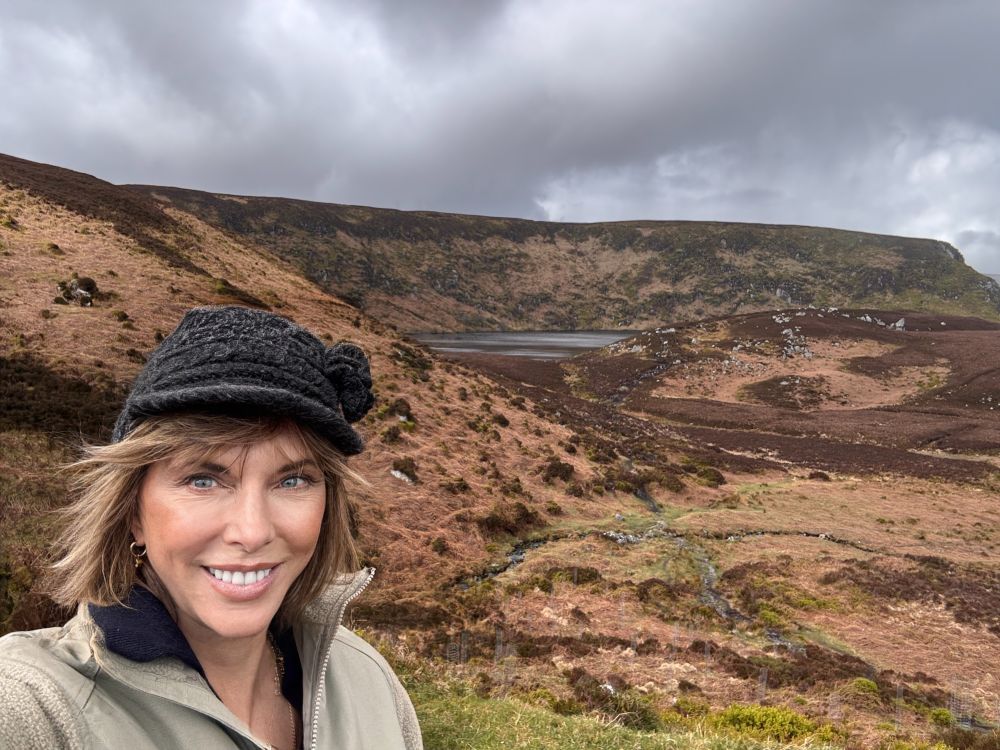 Leaving peat bogs in Wicklow, IE.