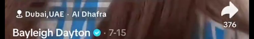 Bayleigh complaining about bills in a country that is notorious for using modern slavery (UAE with its kafala system) like the absolute insensitive clown she is