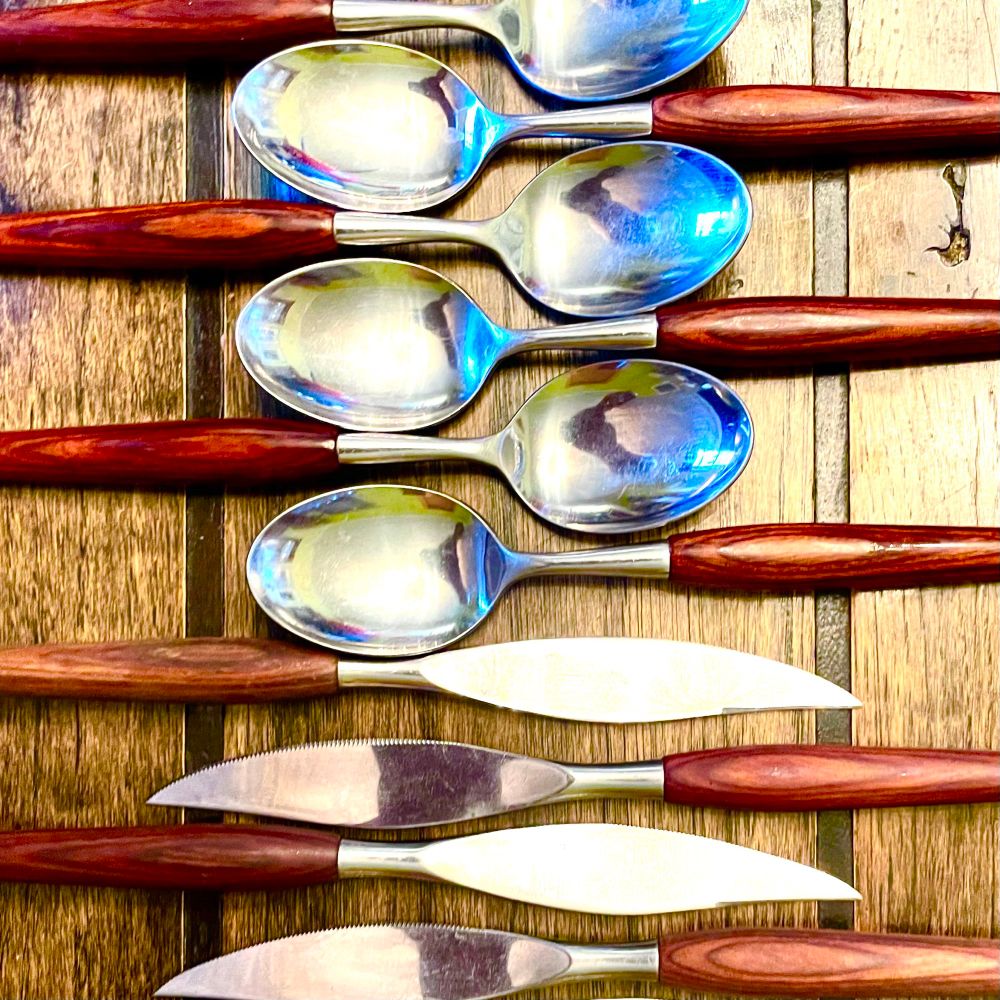 Scandinavian flatware.