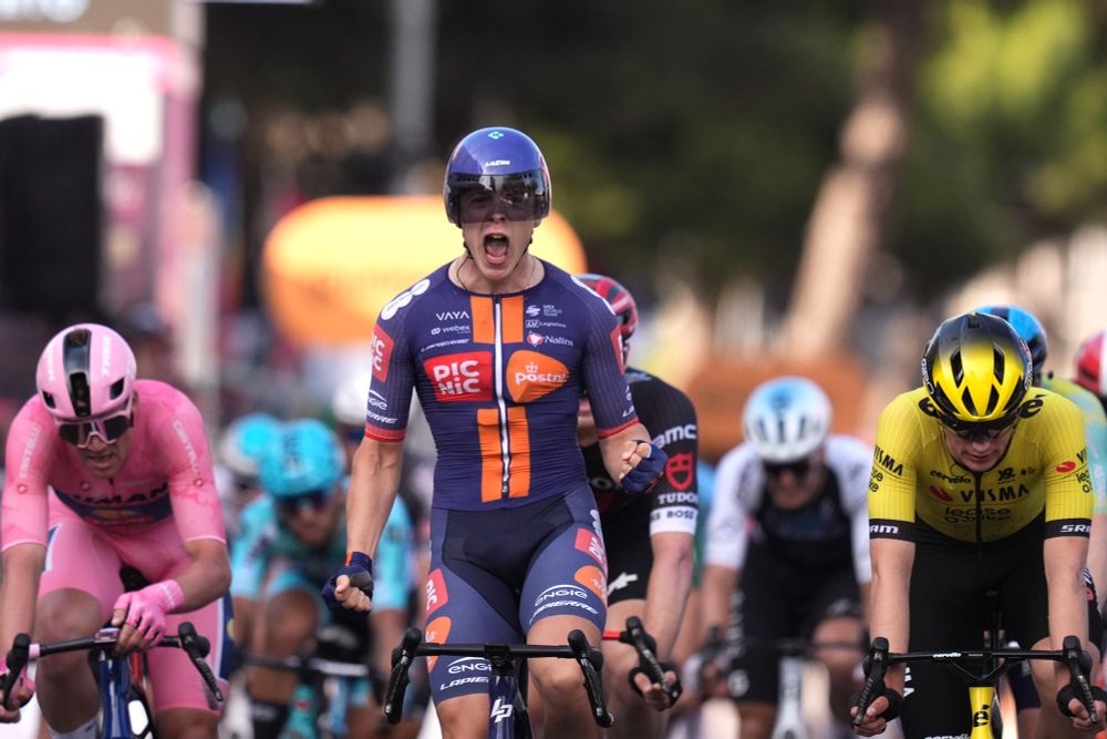Casper Van Uden surpreende e conquista etapa 4 do Giro d’Italia!