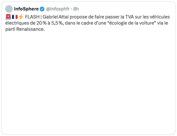 Capture d'écran du tweet cité, à savoir : https://twitter.com/infosphfr/status/1947628968309301304