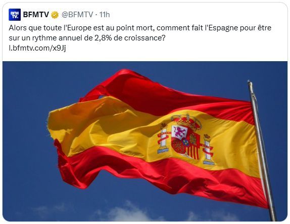 Capture d'écran du tweet cité, à savoir : https://twitter.com/BFMTV/status/1950141398096785411