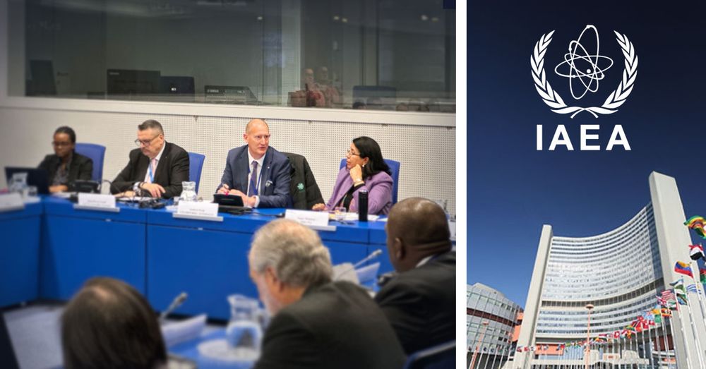 ANSTO represents Australia at a Nuclear Applications meeting at the IAEA