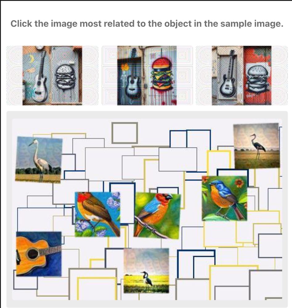 AI generated image bullshit CAPTCHA.