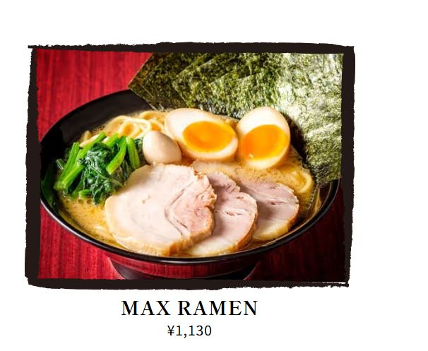 MAX RAMEN in Japan