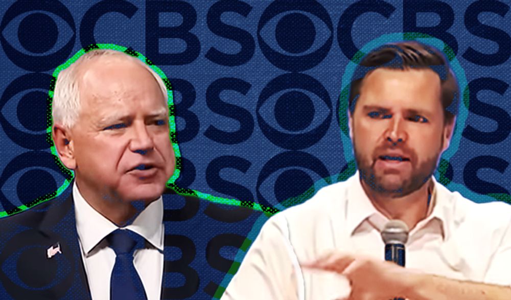 CBS throws in the towel before the VP debate even begins