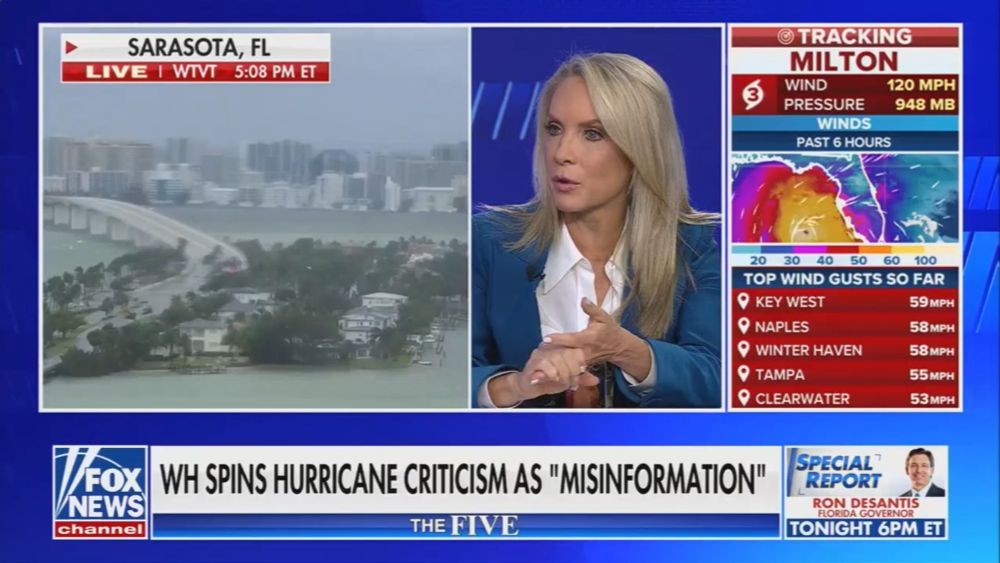 Fox News host: “I don't know who started” false claim Hurricane Helene survivors are only entitled to $750 in aid