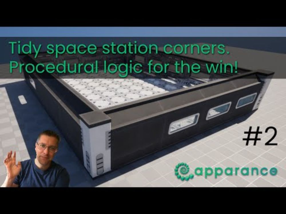 Proc-Gen Dev Stream #2 - Space Station Editing & Corners