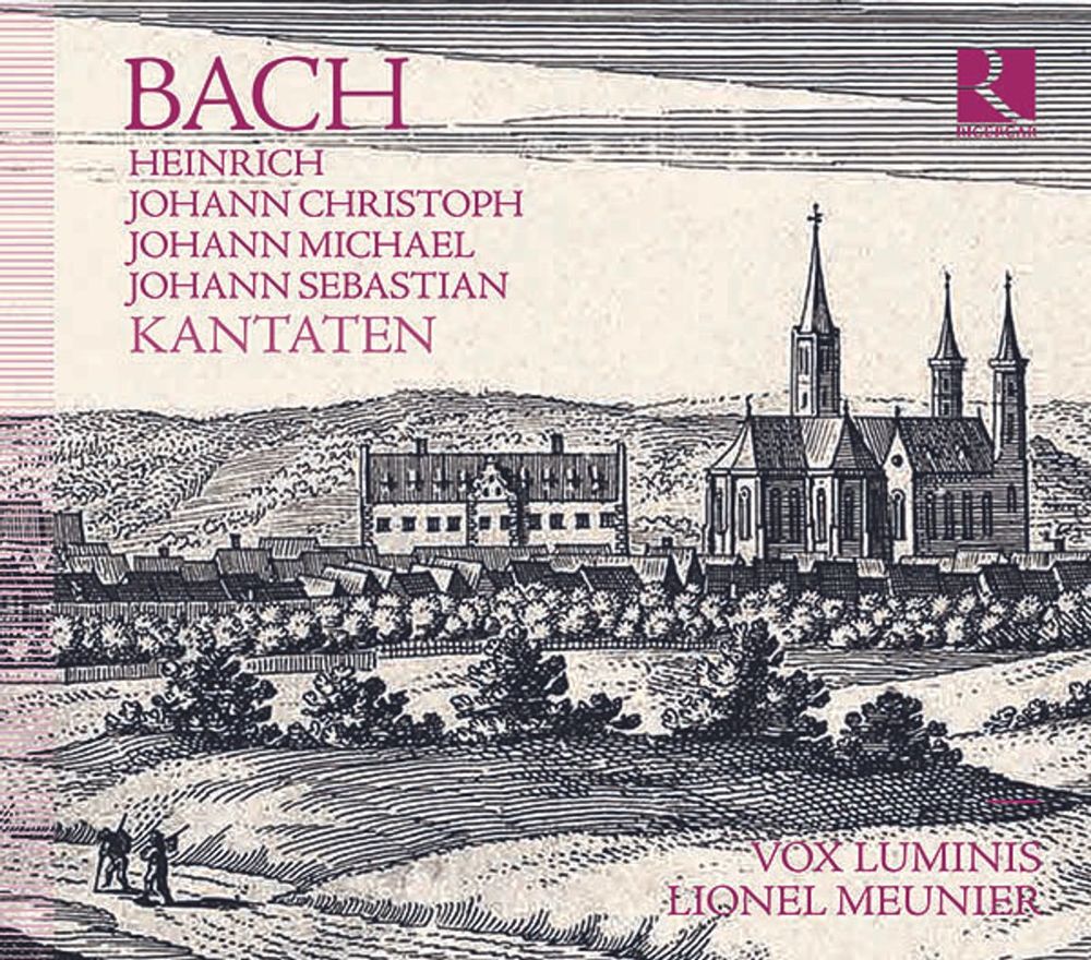 Das Cover von Bach Kantaten