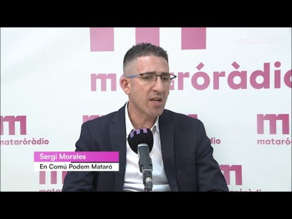 Sergi Morales a l'Entrevista de Mataró Ràdio