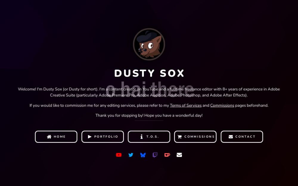 Dusty Sox's Commission Page