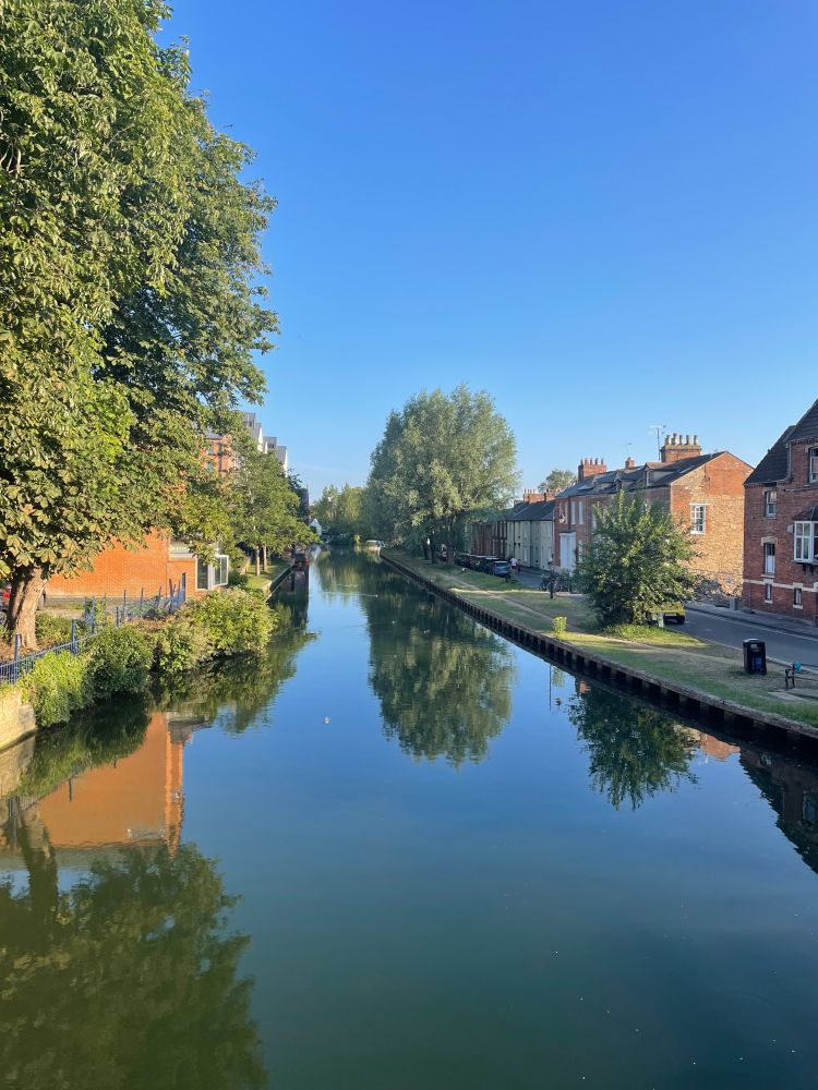 The canal in Oxford