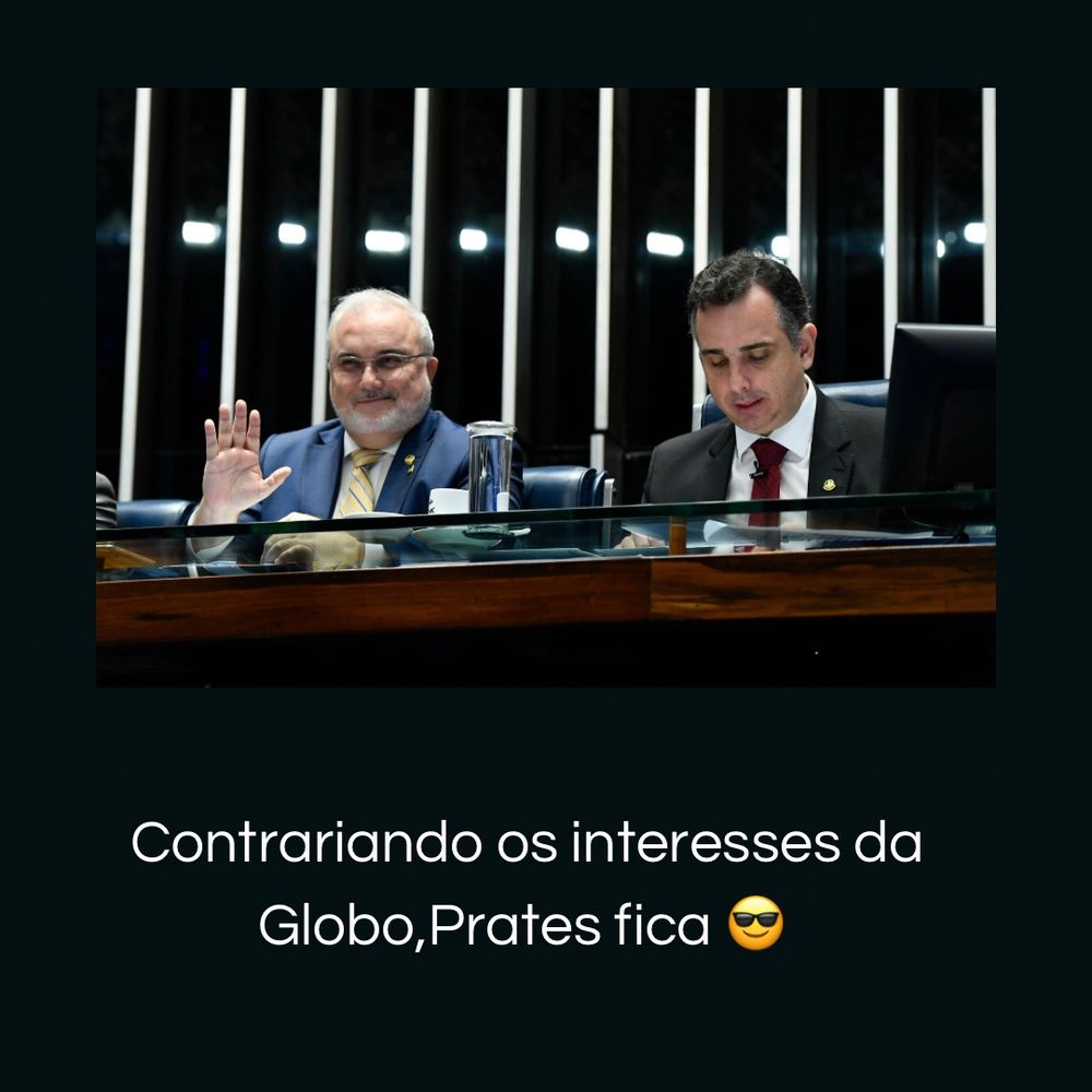 Presidente da Petrobras, Prates e Pacheco, presidente do Senado