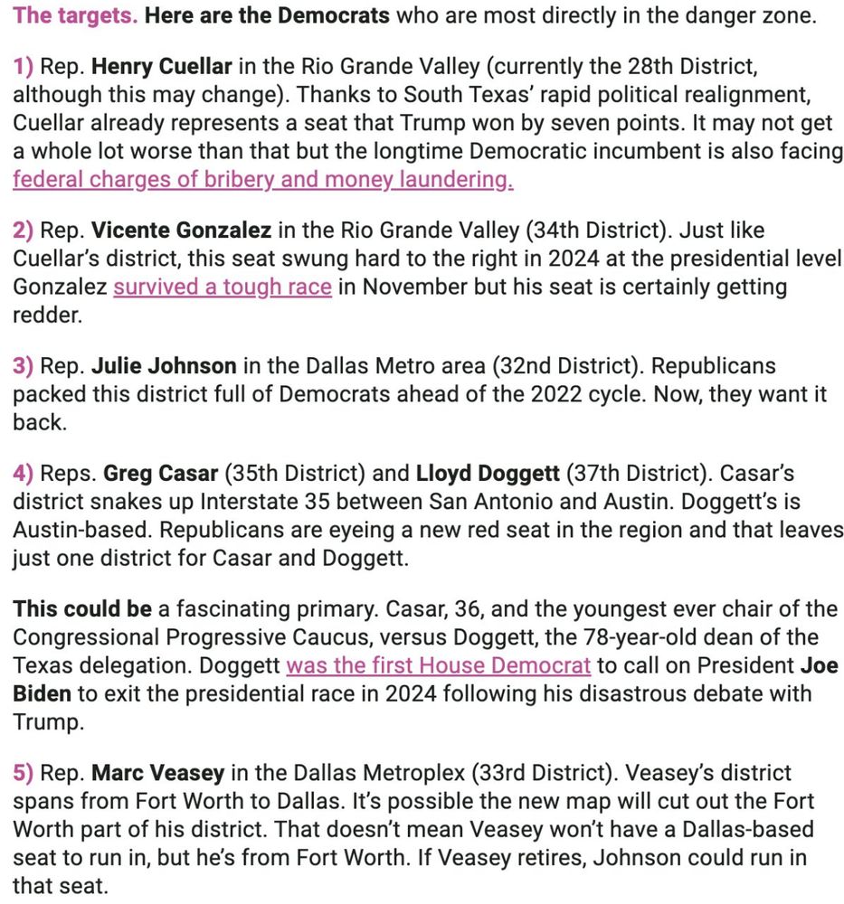 Potential new Texas redistricting map debuting July 30