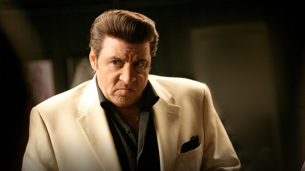 Frowning Silvio from the Sopranos