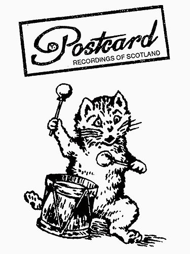 postcard records logo