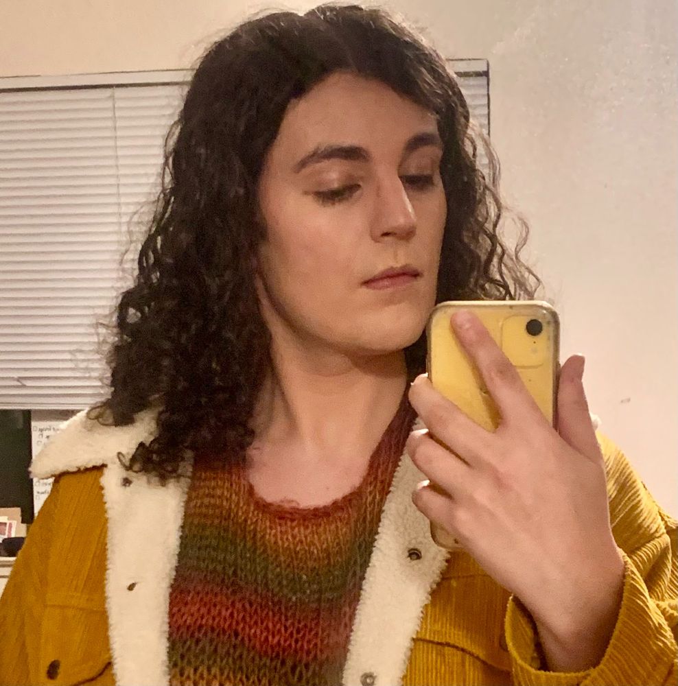 A selfie of co-producer and editor Amelia