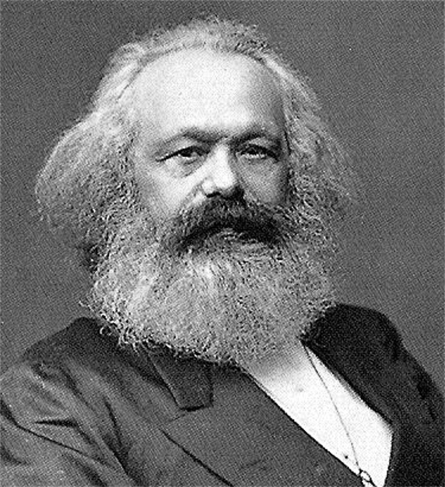 a phoo of karl marx