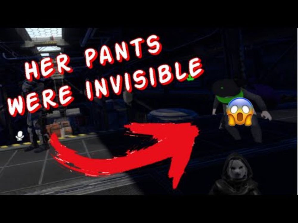 Her clothes stayed invisible... || VRChat Funny Highlights #22