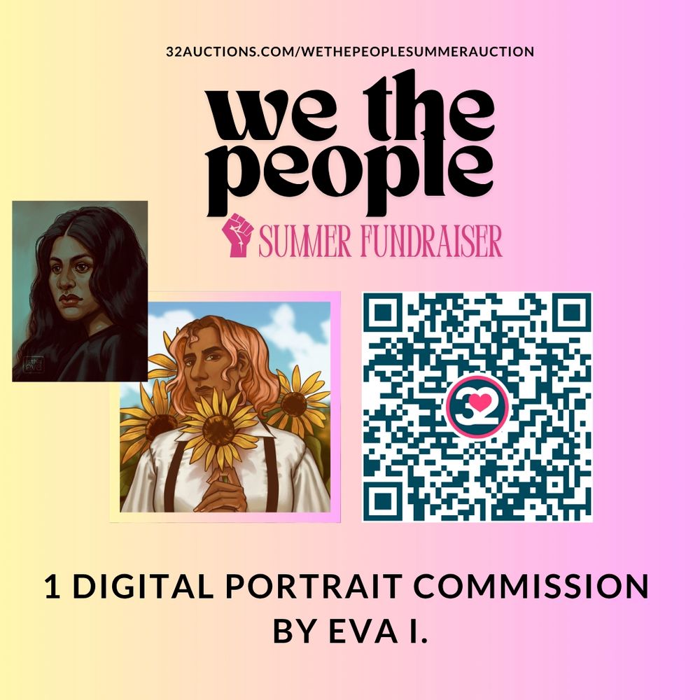 Auction item '1 Digital Portrait Commission by Eva I.' hosted online at 32auctions.