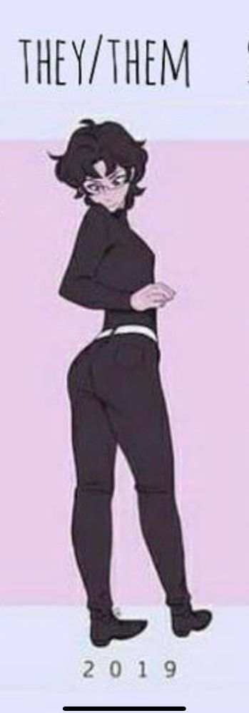 The “they/them” pipeline look