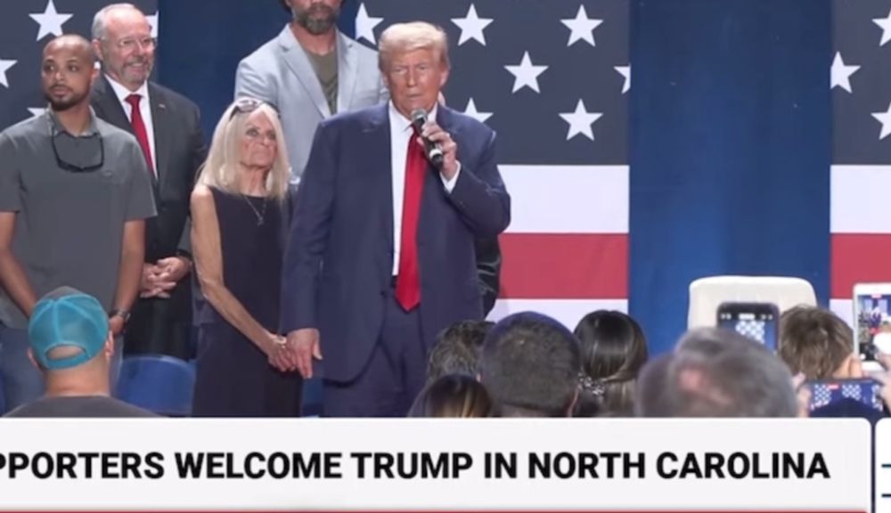 MAGA Crowd Roars as Trump Pledges to Restore Confederate General’s Name to Military Base