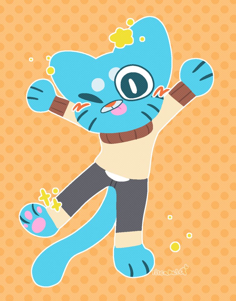 an image of gumball watterson