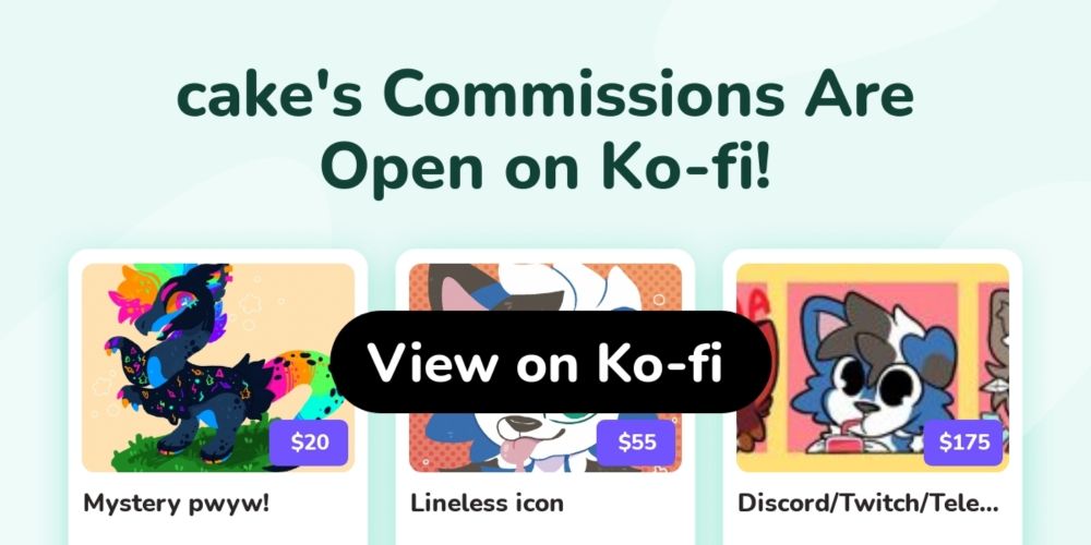 cake's Ko-fi Commissions