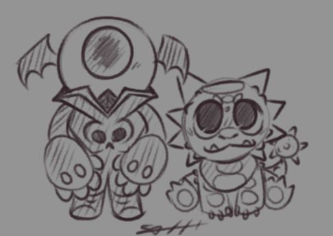 eye small and bop from skylanders