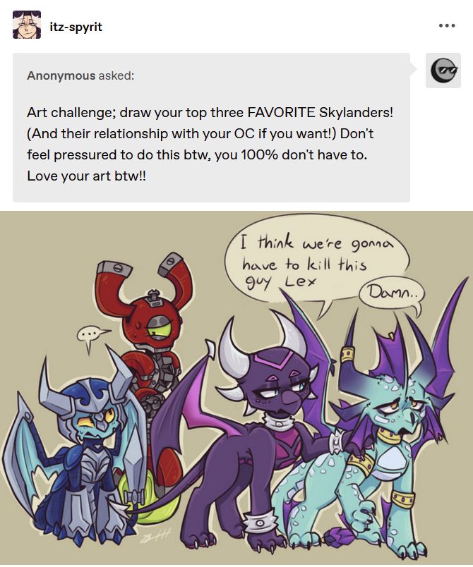 skylanders and oc shenanigans 