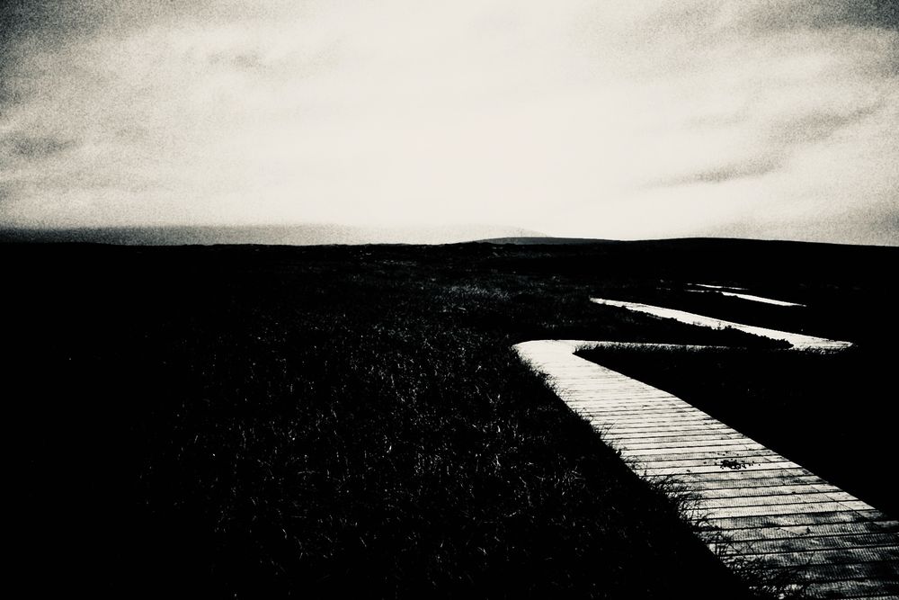 Walkway through bog in Sperrins Tyrone🇮🇪  