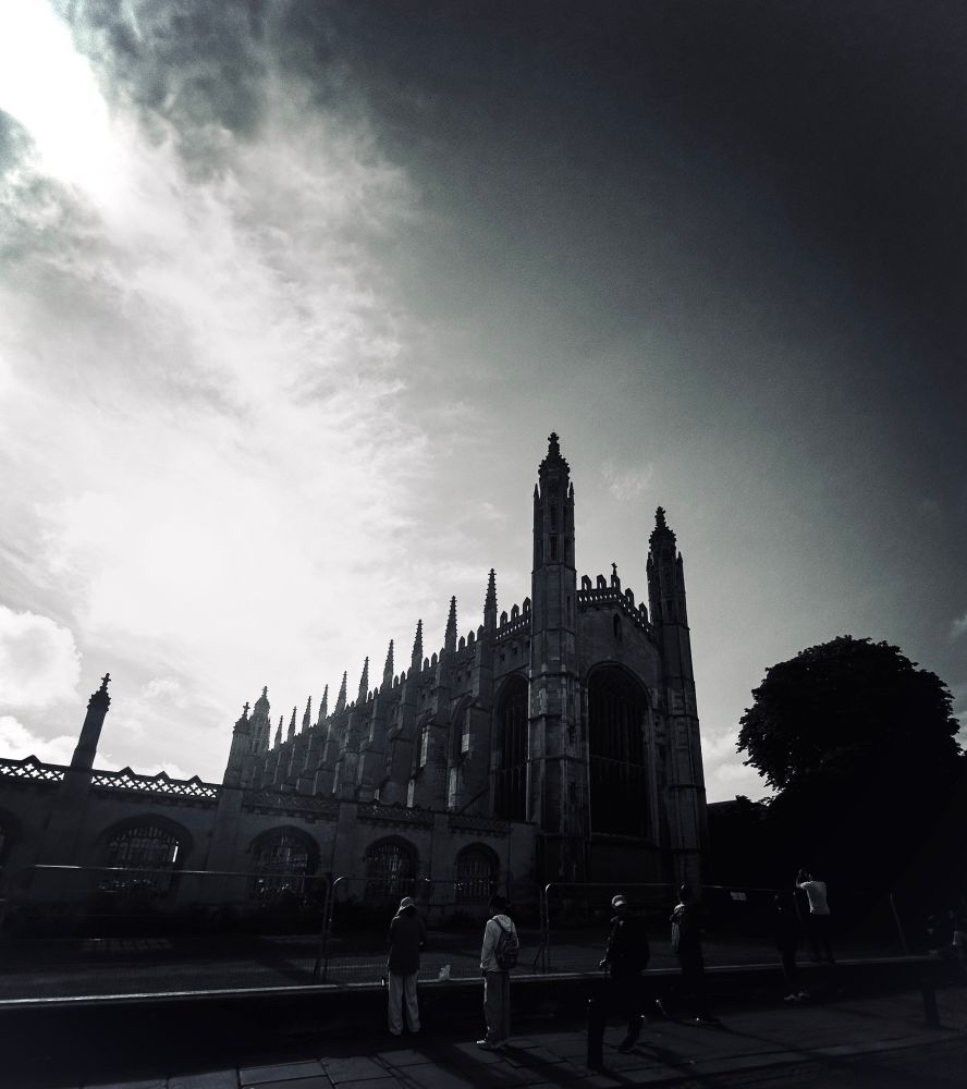 Cathedral in black and white 