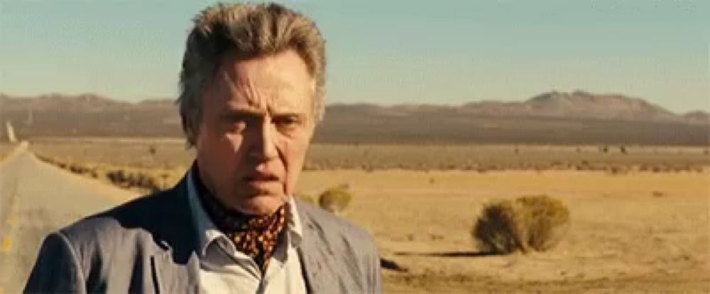 Christopher Walken No GIF