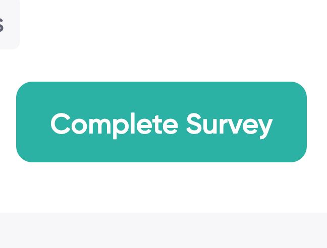complete survey button