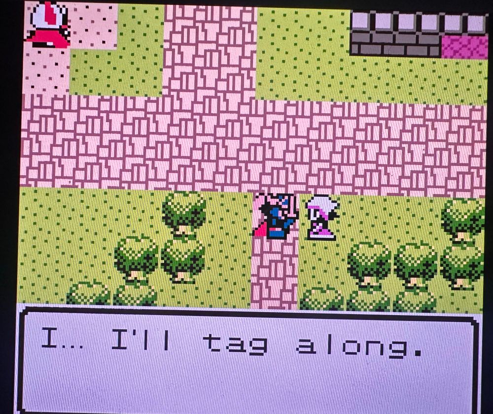 “I… I’ll tag along”