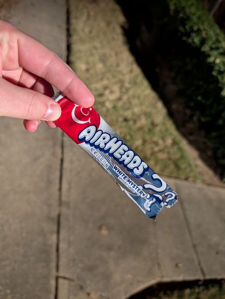 White mystery air heads