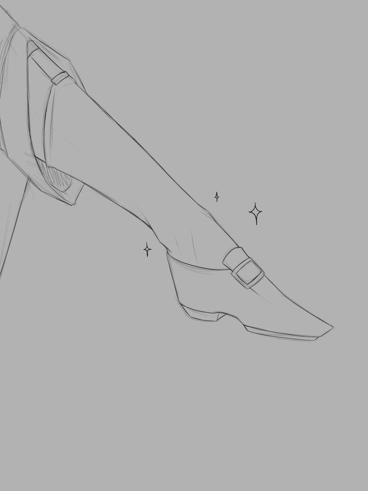 Close up of Emrys’s ankle 