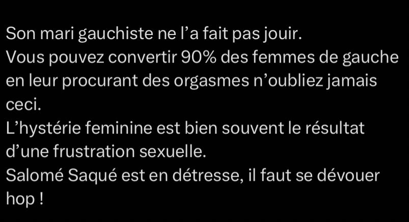 Tweet insultant 