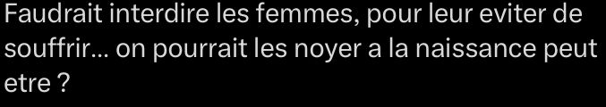 Message dénigrant 